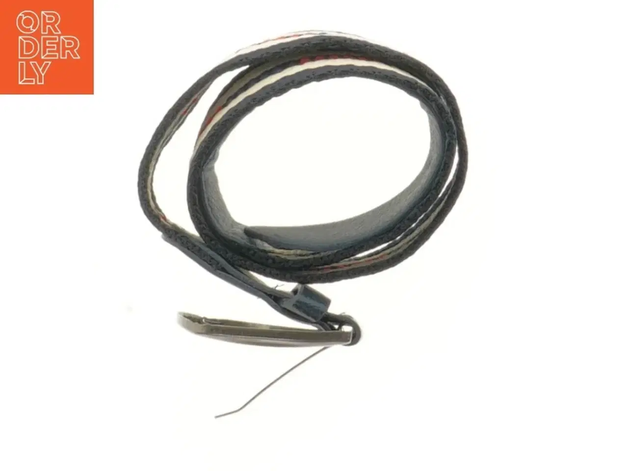 Billede 2 - Bælte med metalspænde (str. 71 cm)