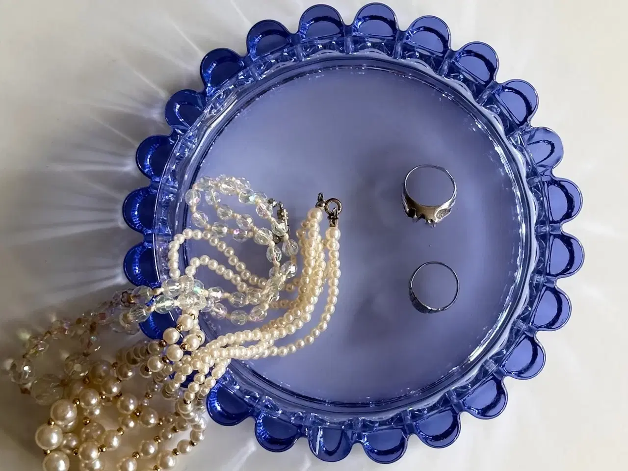 Billede 1 - Arcade askeskål, lavendel