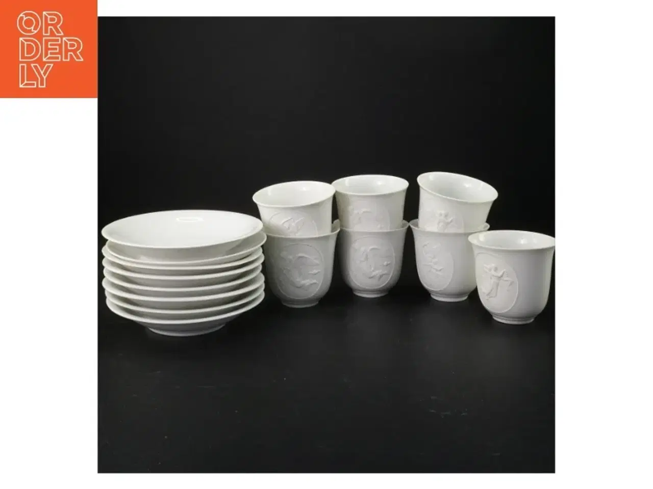 Billede 4 - Moccakopper med underkopper fra B&G (str. H 7 cm)