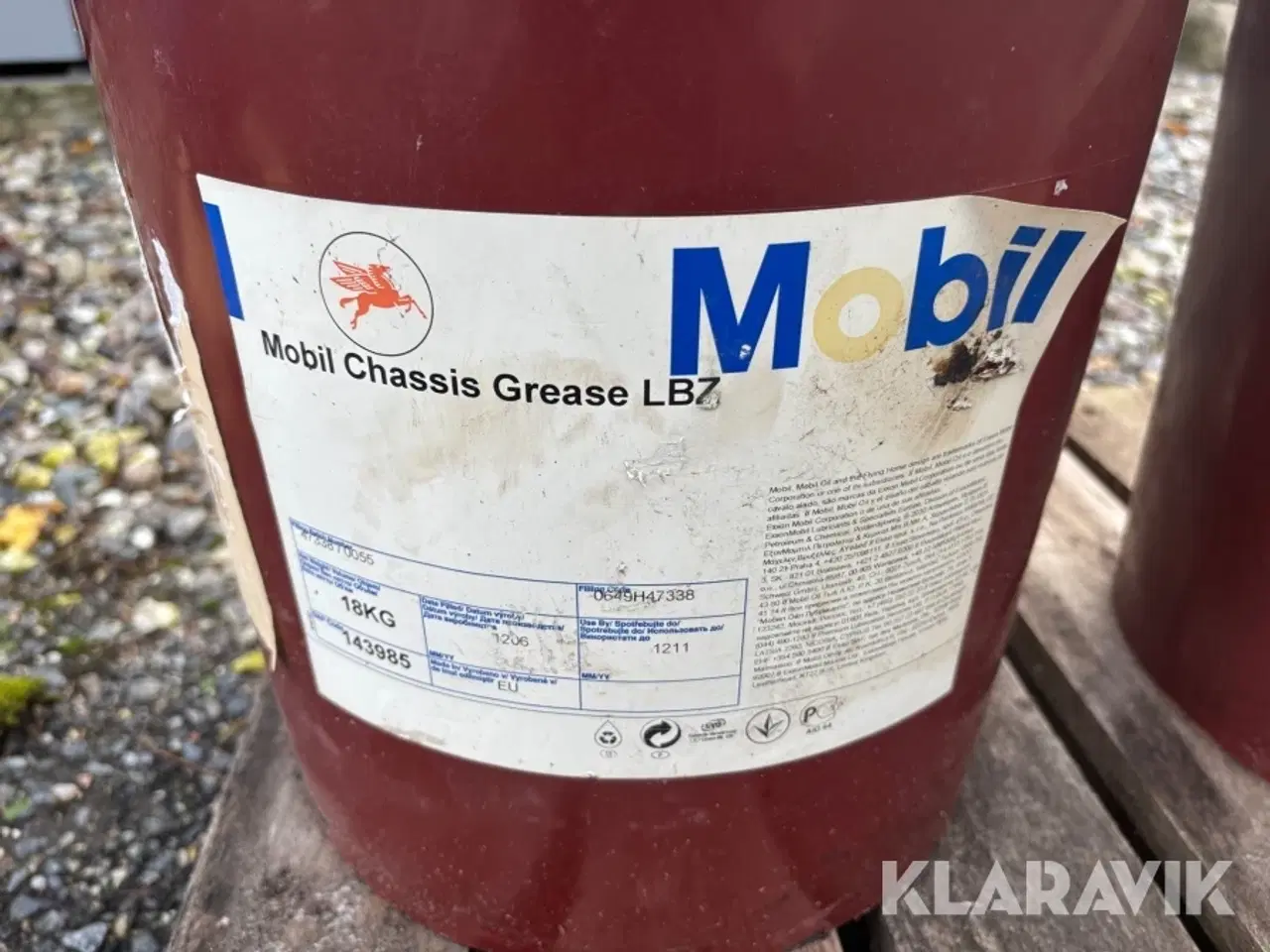 Billede 6 - Flyde fedt Mobil Chassis Grease LBZ til centrasmøring