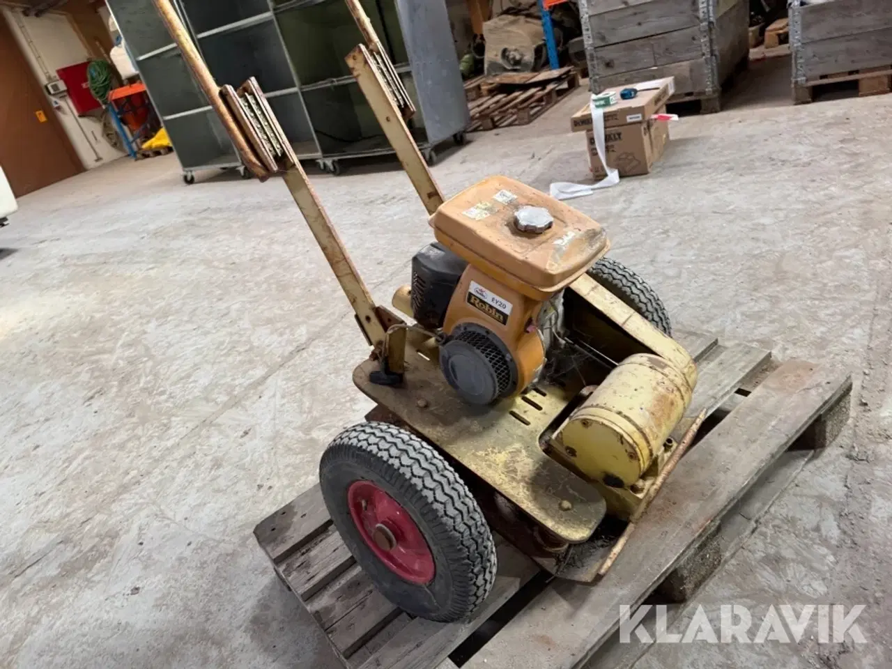 Billede 2 - Pladevibrator Robin EY20D