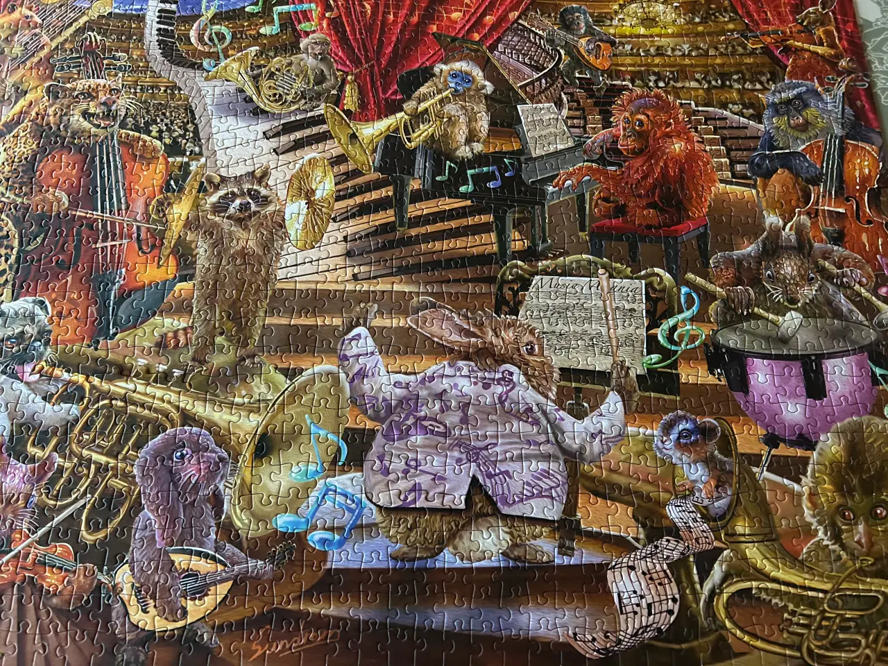 Billede 2 - 2 stk. Puslespil forskellige