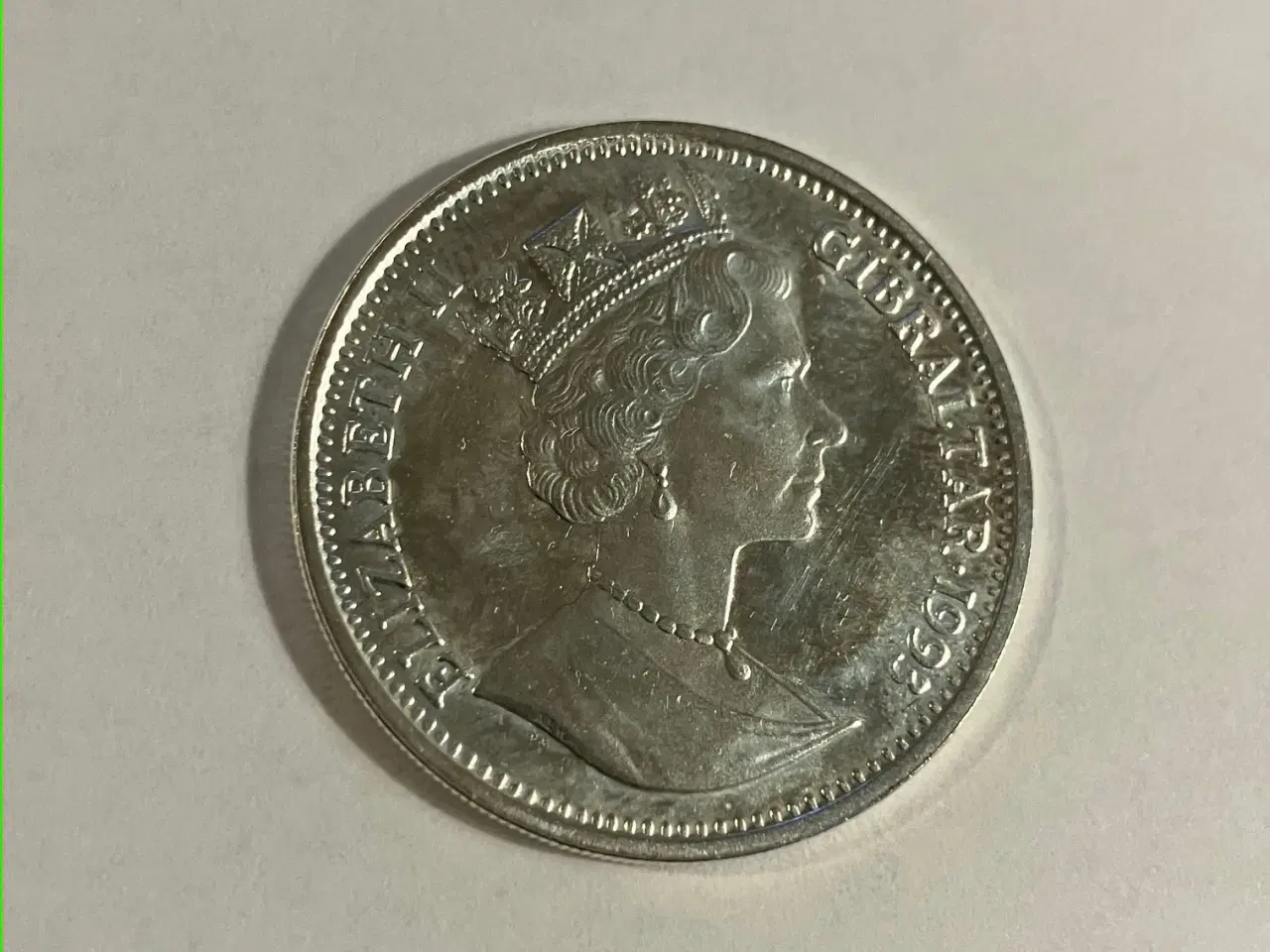 Billede 1 - 14 ECUs - Elizabeth II Eurotunnel - Gibraltar