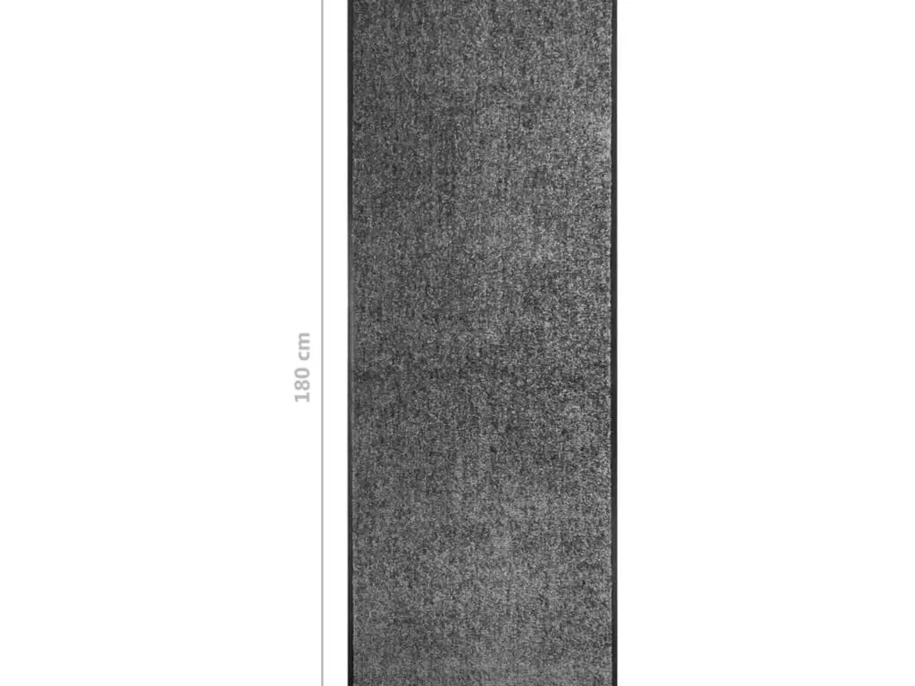 Billede 6 - Vaskbar dørmåtte 60x180 cm antracitgrå