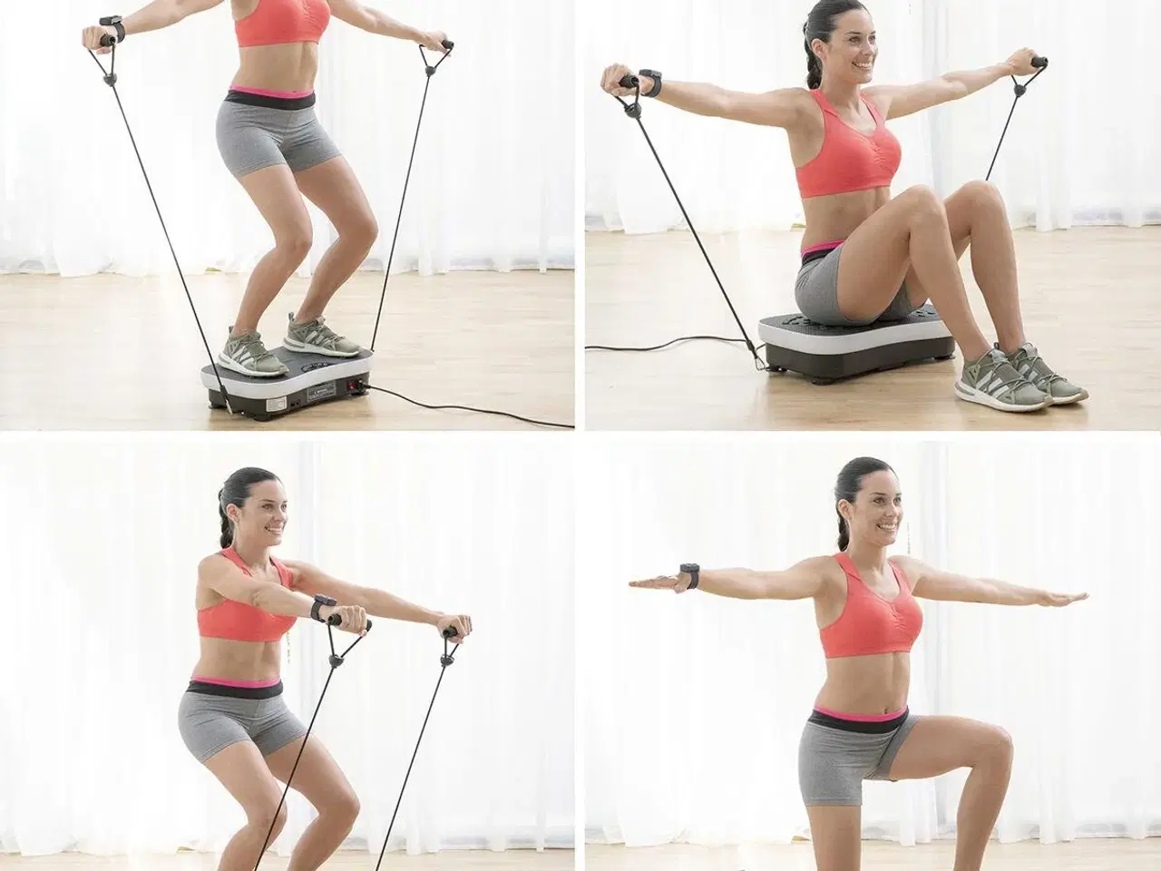 Billede 24 - Træningspakke - modstandsbånd (5 stk.) + vibrerende platform med tilbehør