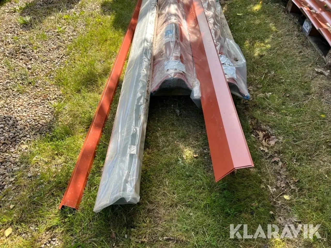 Billede 3 - Rygninger og indækninger Lindab Tegl rød