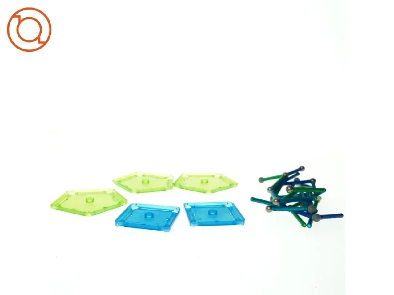 Billede 3 - Magnet byggesæt fra Geomag (str. 12 cm)