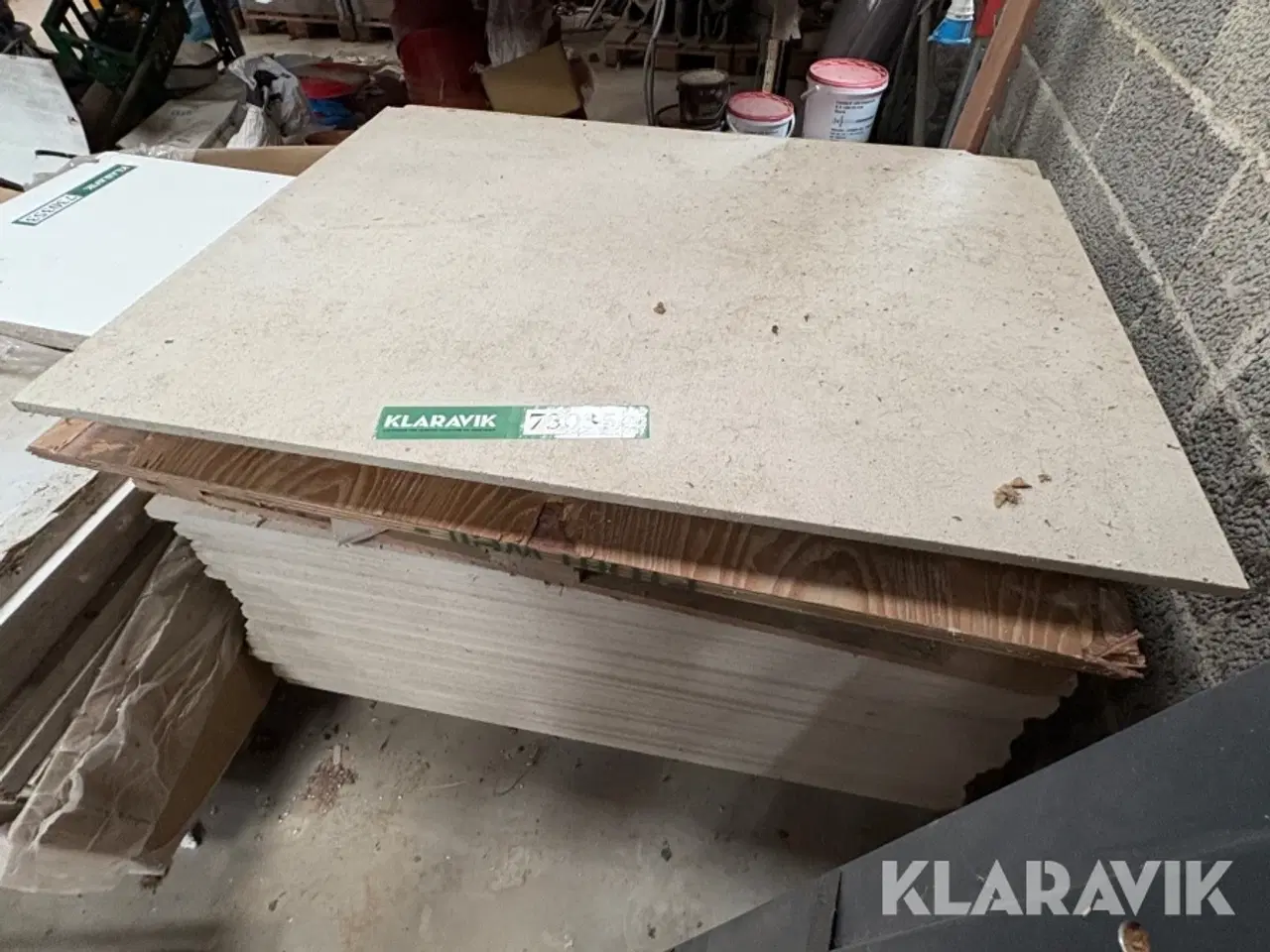 Billede 1 - Gipsplader 15mm anslået 41 styk