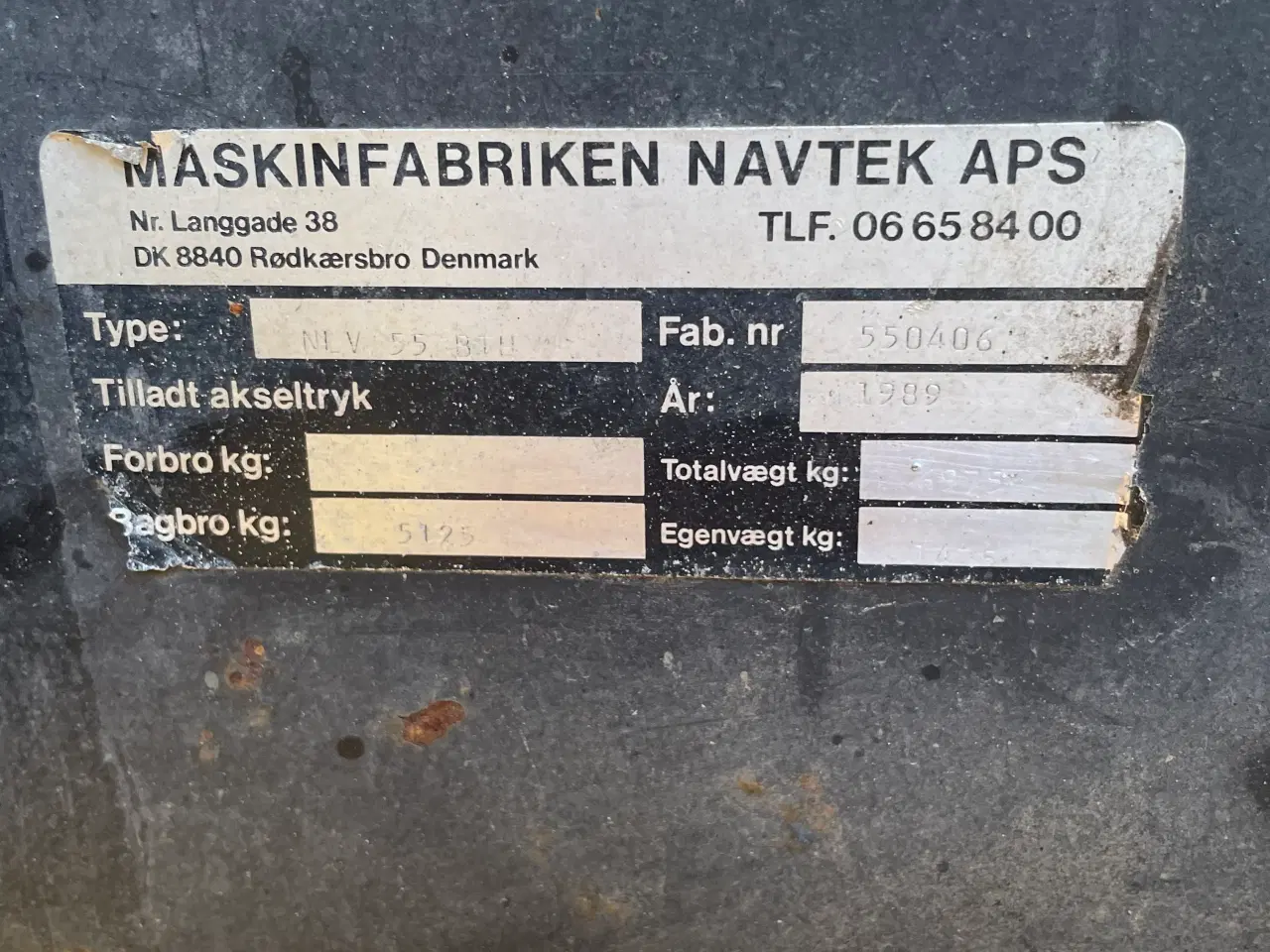 Billede 5 - Navtek tipvogn NLV 55