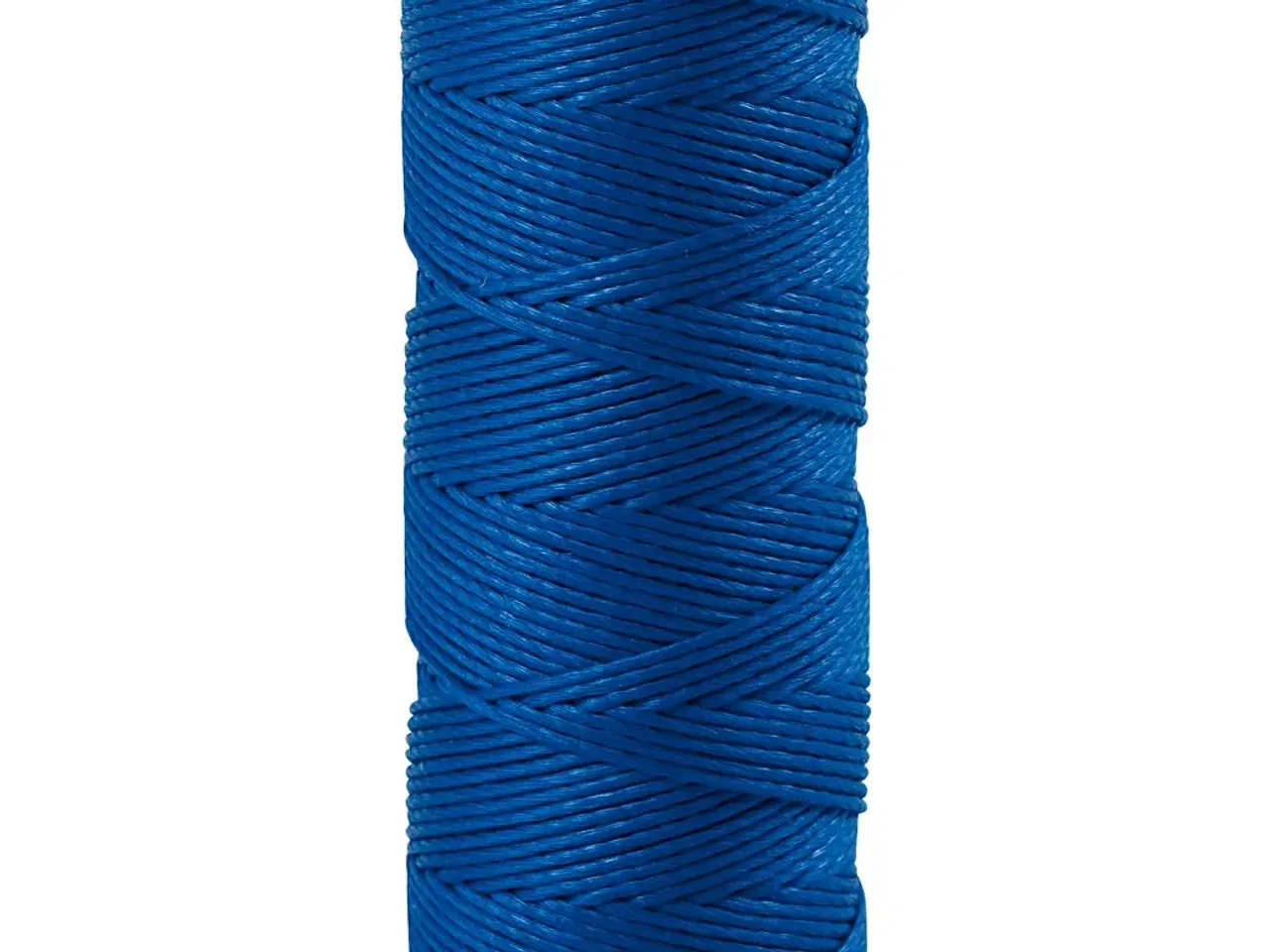 Billede 1 - Bambussnor, tykkelse 1 mm, blå, 65m/ 1 rl.