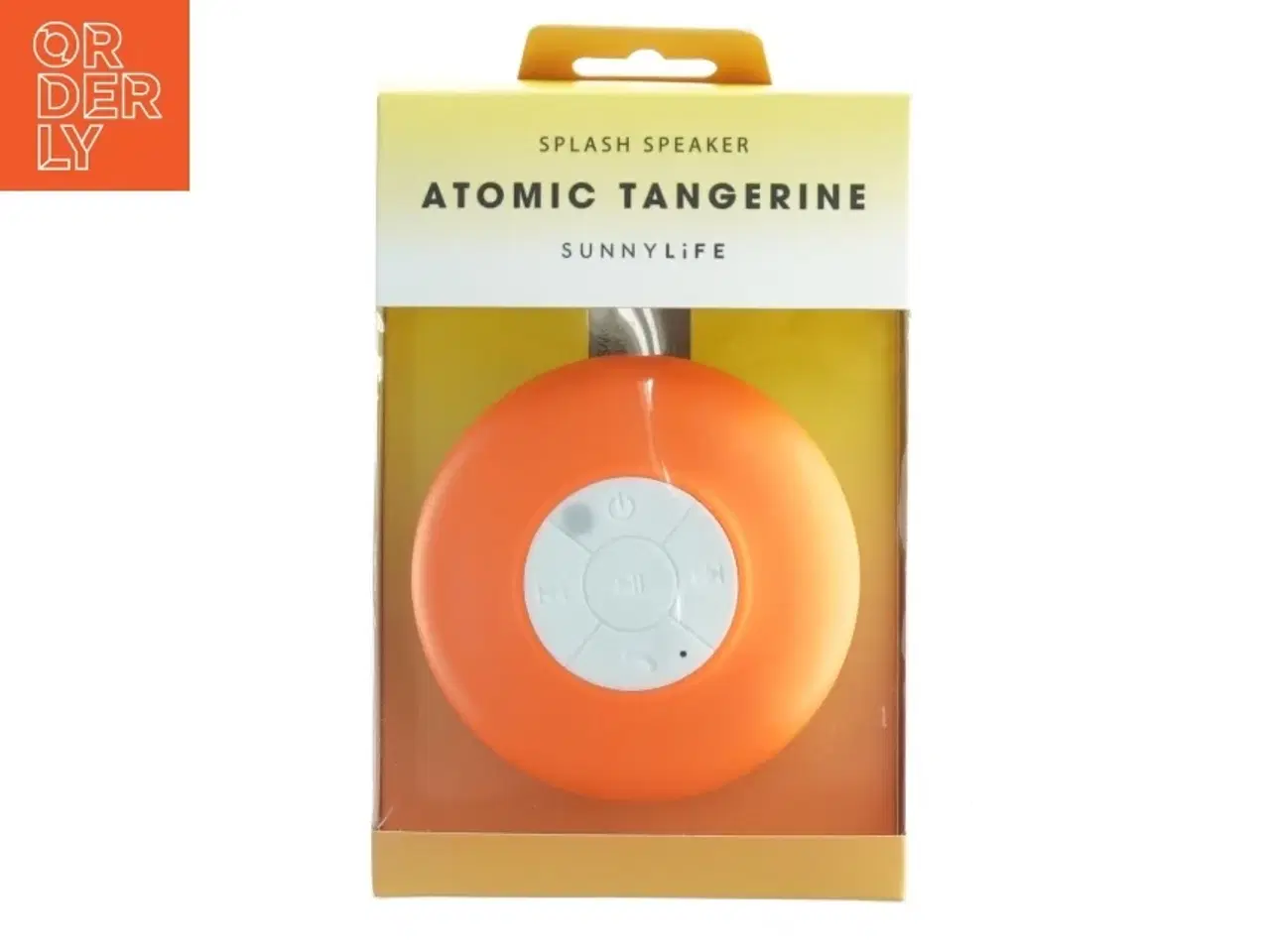 Billede 1 - Sunnylife Splash Speaker - Atomic Tangerine fra Sunnylife (str. Kasse 15 x 10 5,5 cm)
