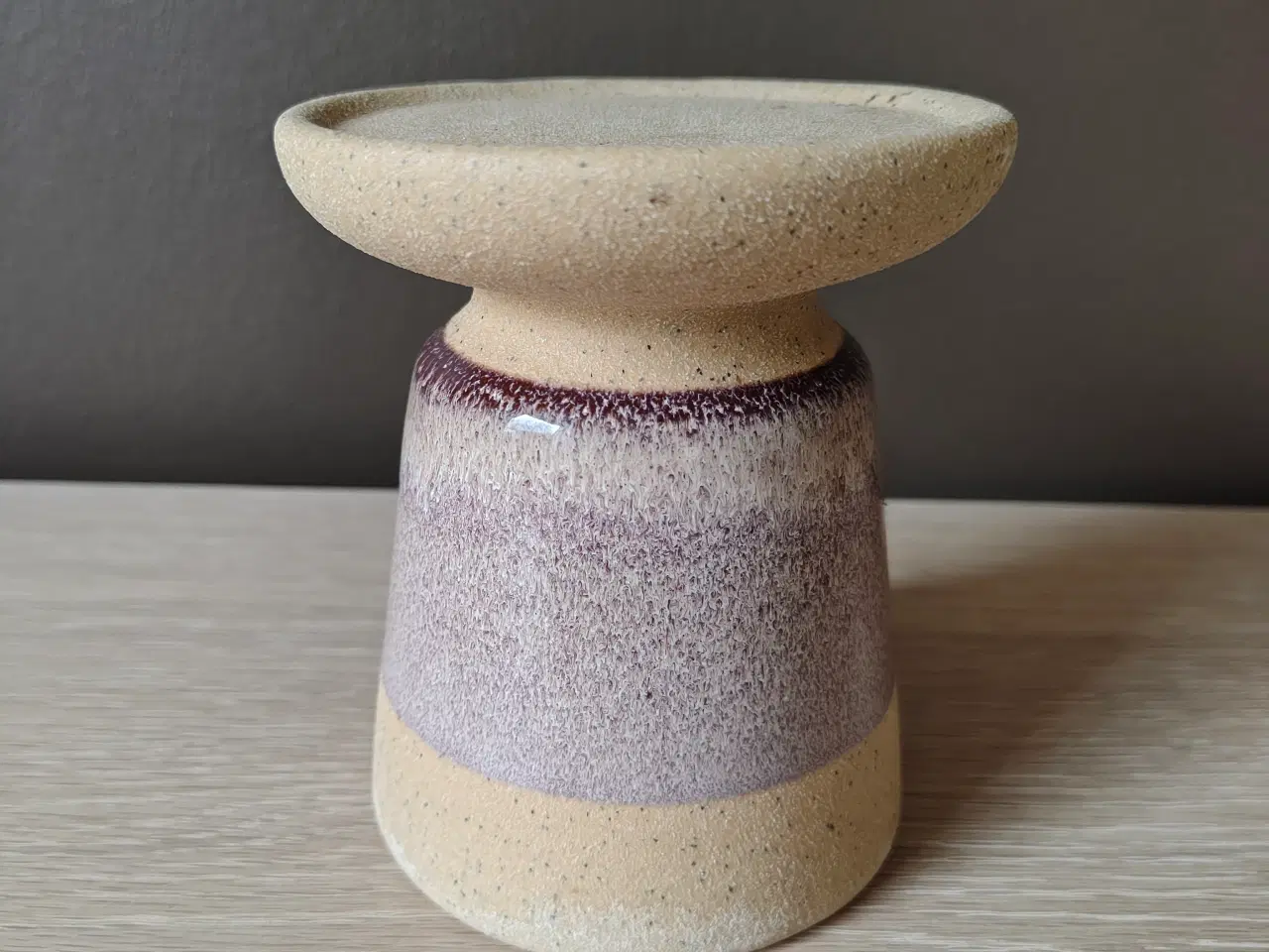 Billede 2 - Flot keramik lysestage