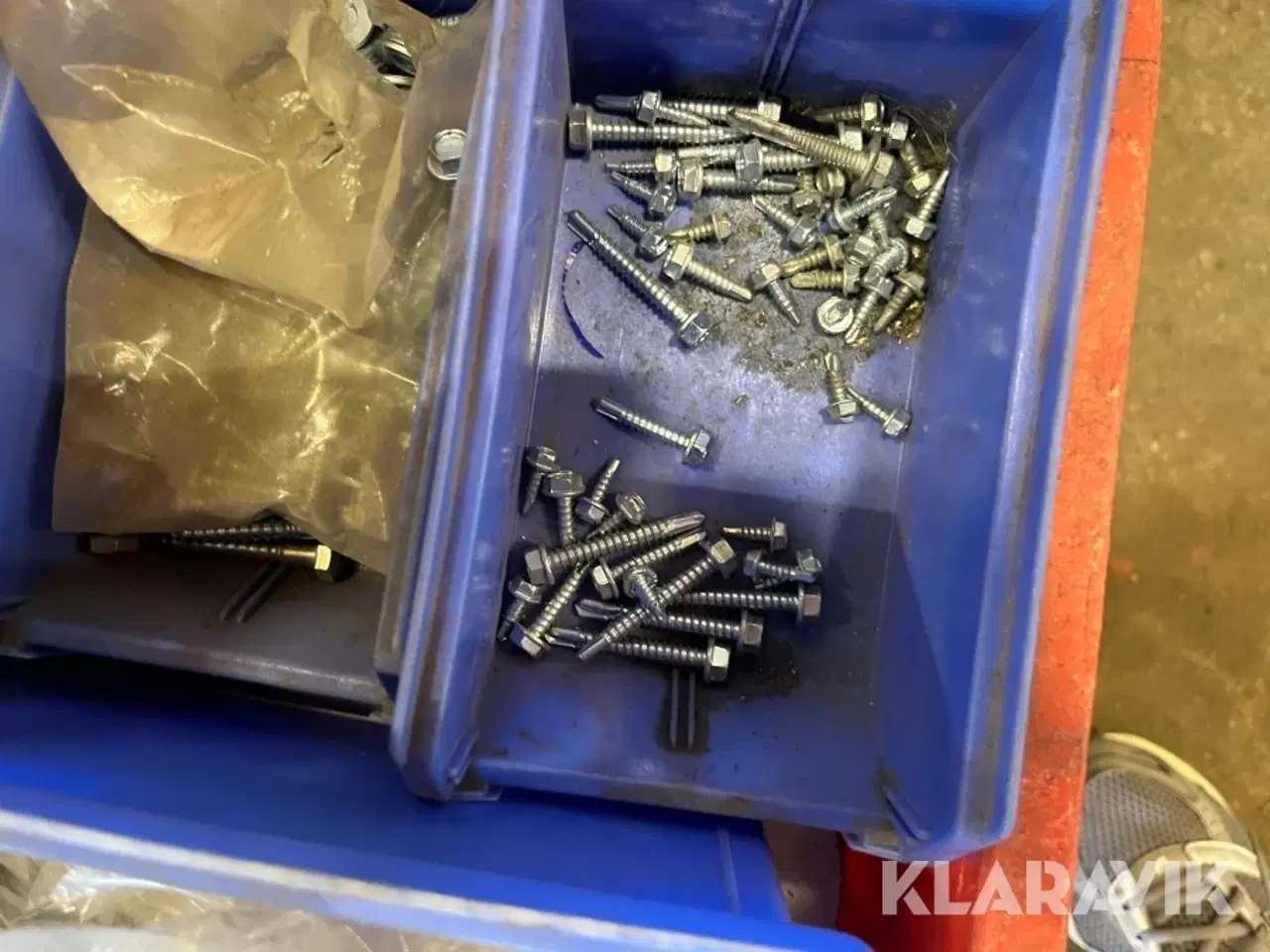 Billede 6 - Blandet lot - Skruer, bolter og diverse andet