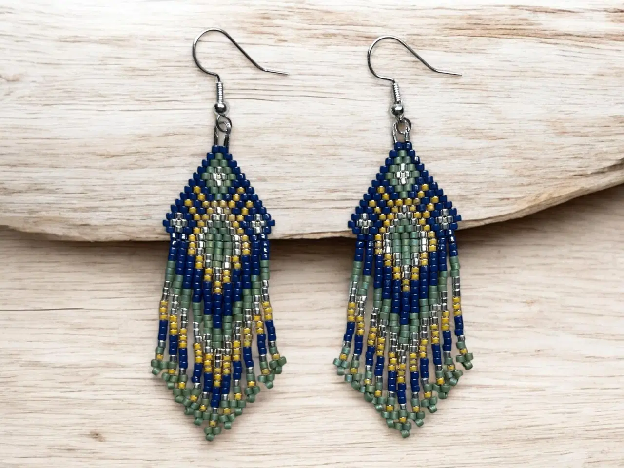 Billede 5 - Grønlandske perle øreringe 