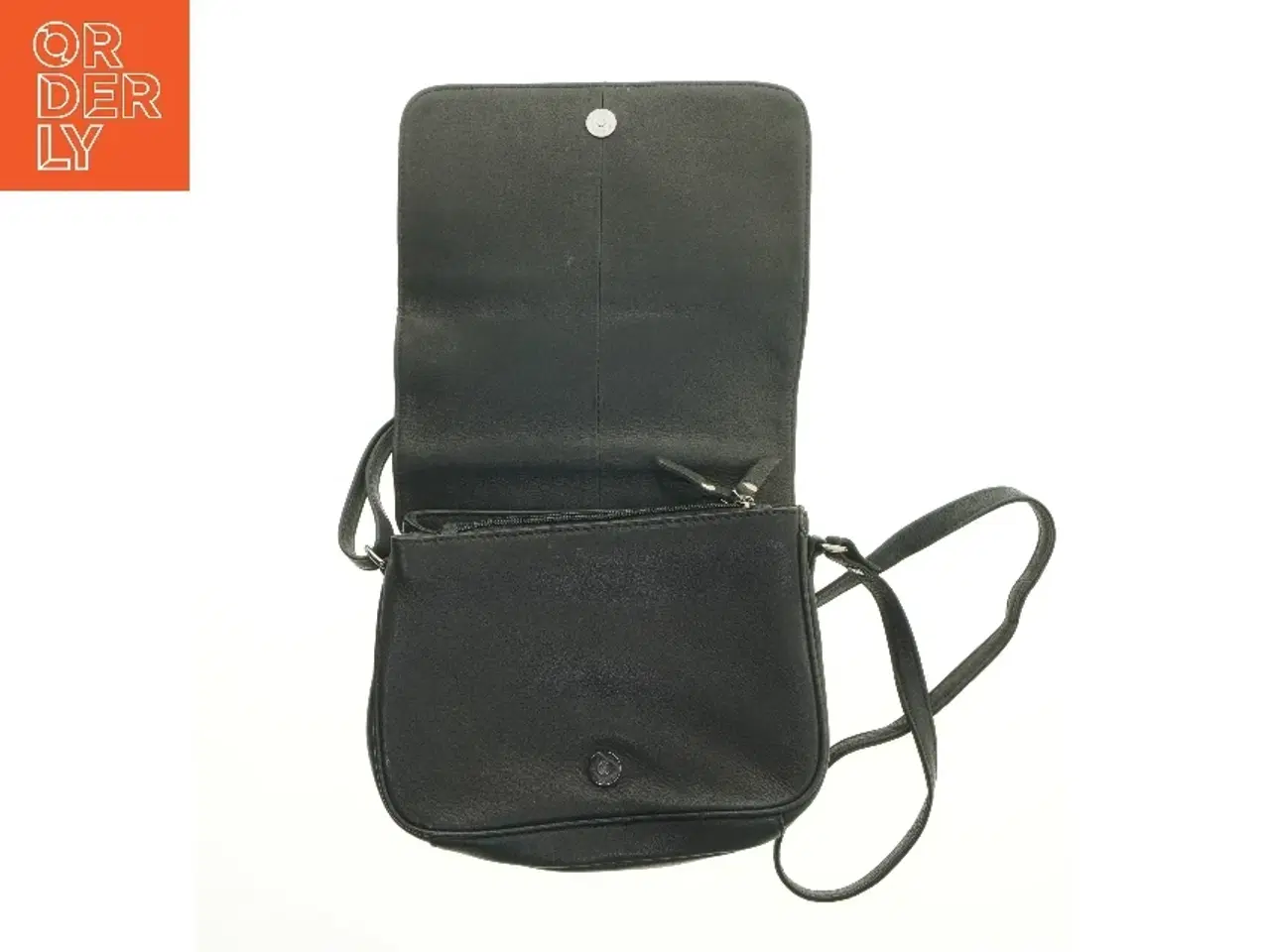 Billede 3 - Sort skuldertaske (str. 26x24 cm)