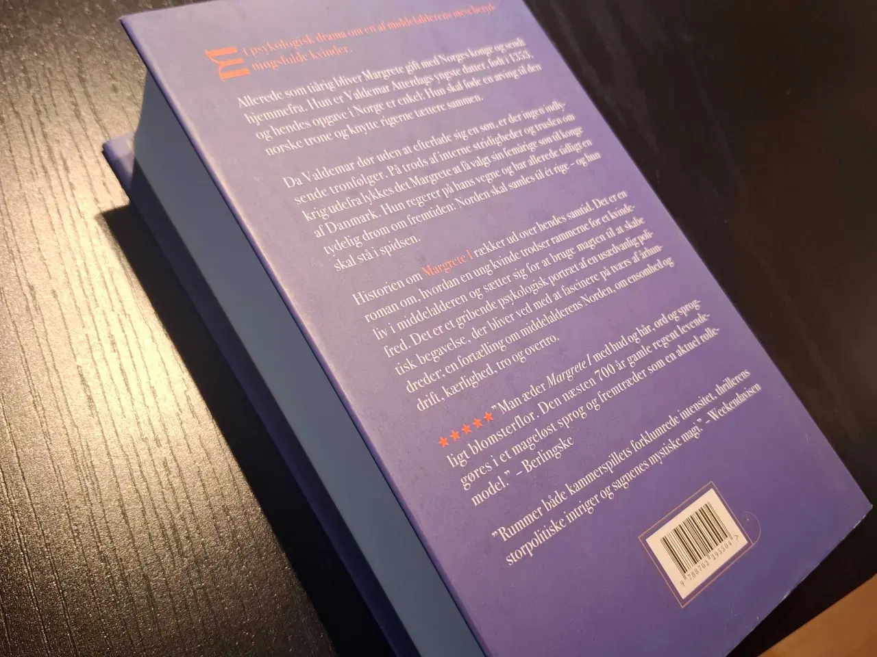 Billede 6 - Margrethe 1. Bog, ikke engang læst.