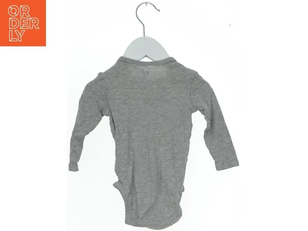 Billede 2 - Grå bodystocking med lange ærmer fra H&M (str. 68)