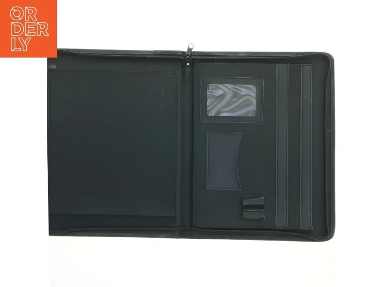 Billede 2 - Sort dokumentmappe fra Dansk Politiforbund (str. 34x26,5 cm)