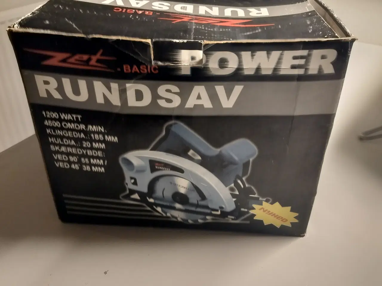 Billede 1 - Zet power rundsav 1400 w og 185 mm klinge