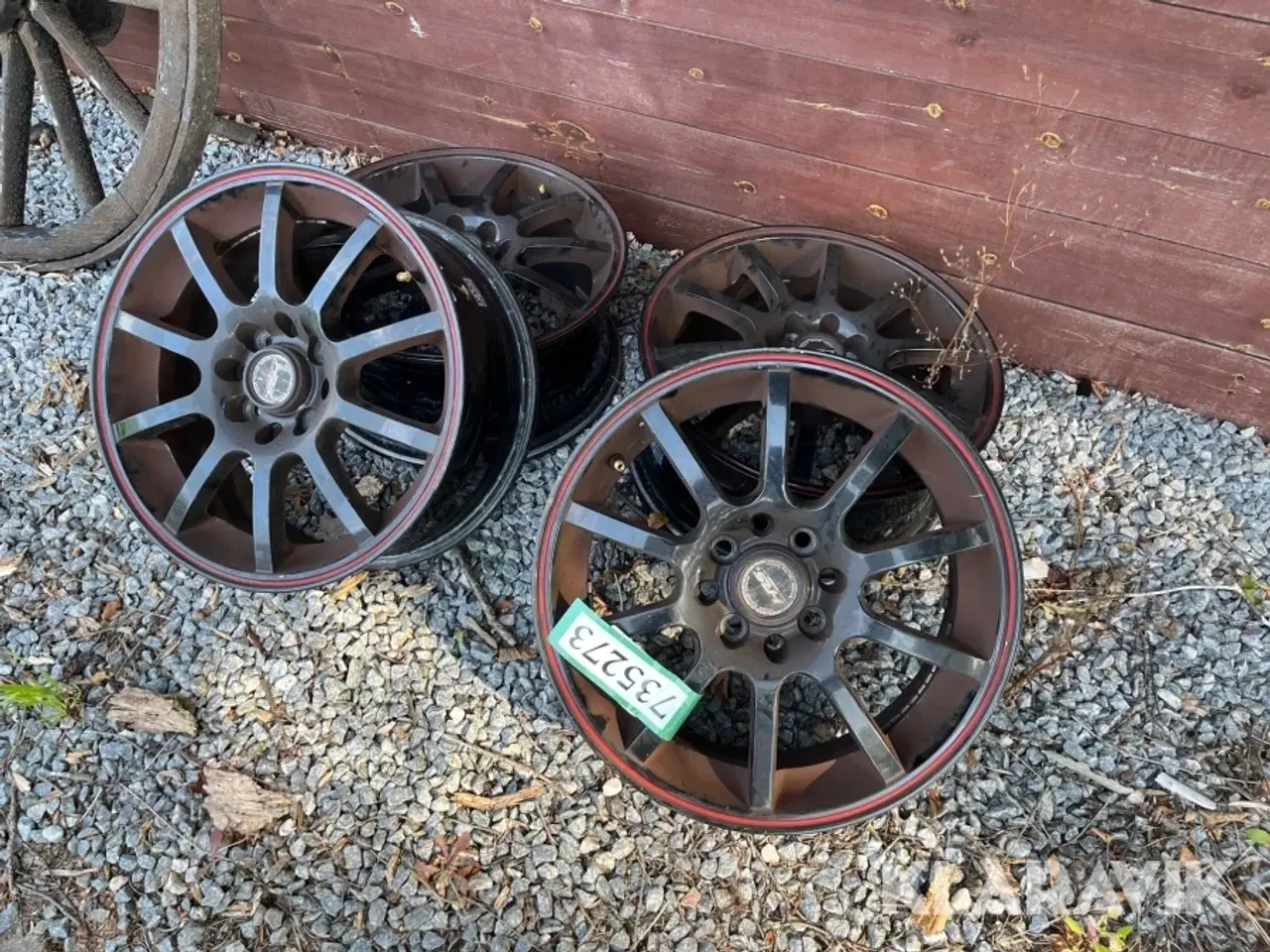 Billede 2 - Alufælge HRS - 4 styk