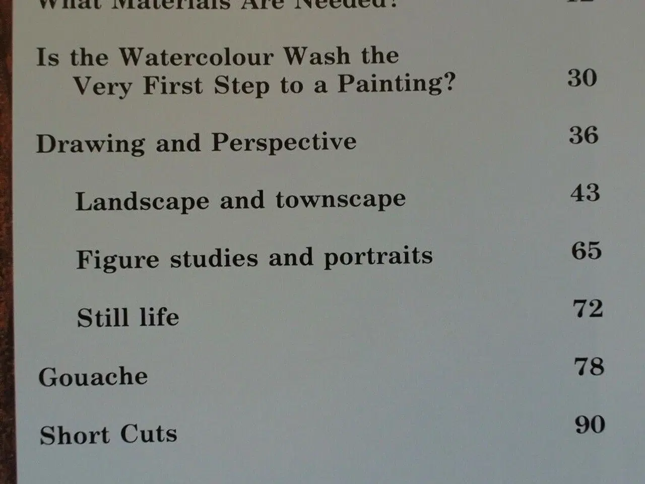 Billede 2 - introduction to watercolour, gouache and tempera. 
