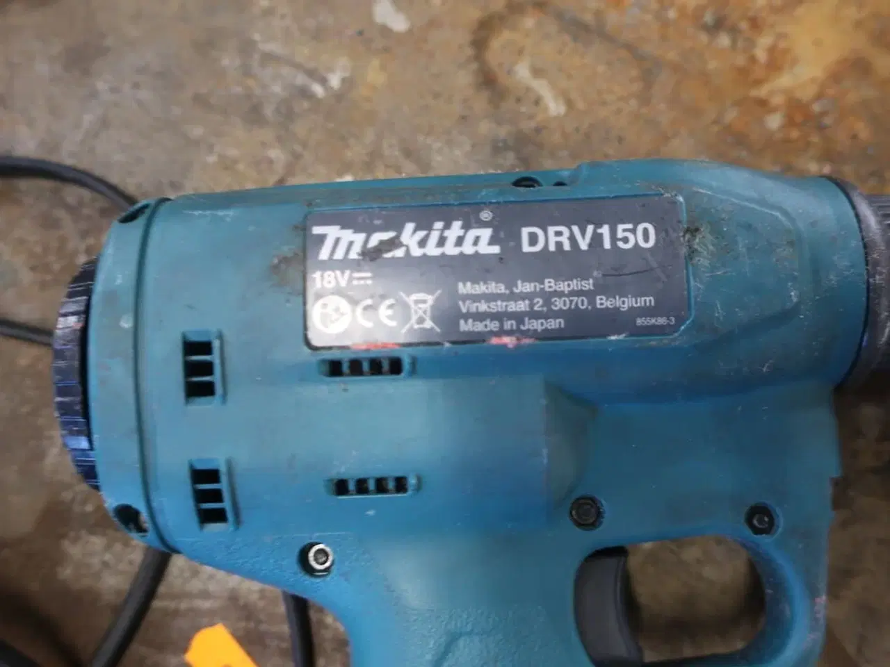 Billede 4 - Akku blindnittepistol MAKITA DRV150 med 2 stk. batterier og lader