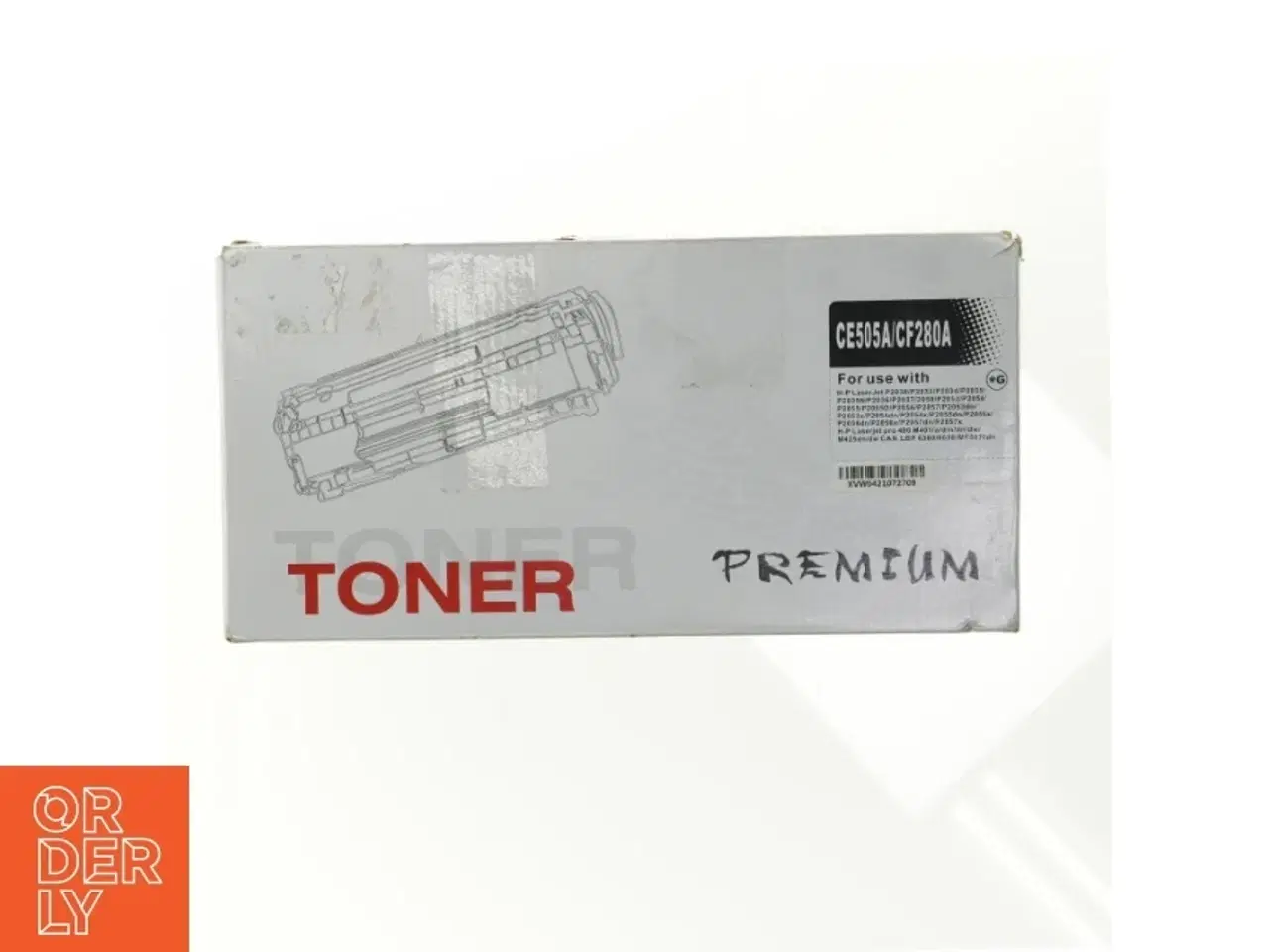 Billede 1 - Toner til HP LASERJET printer, CE505A/CF280A fra Toner I UBRUDT ORIGINAL EMBALLAGE (str. 32 x 16 x 10 cm)