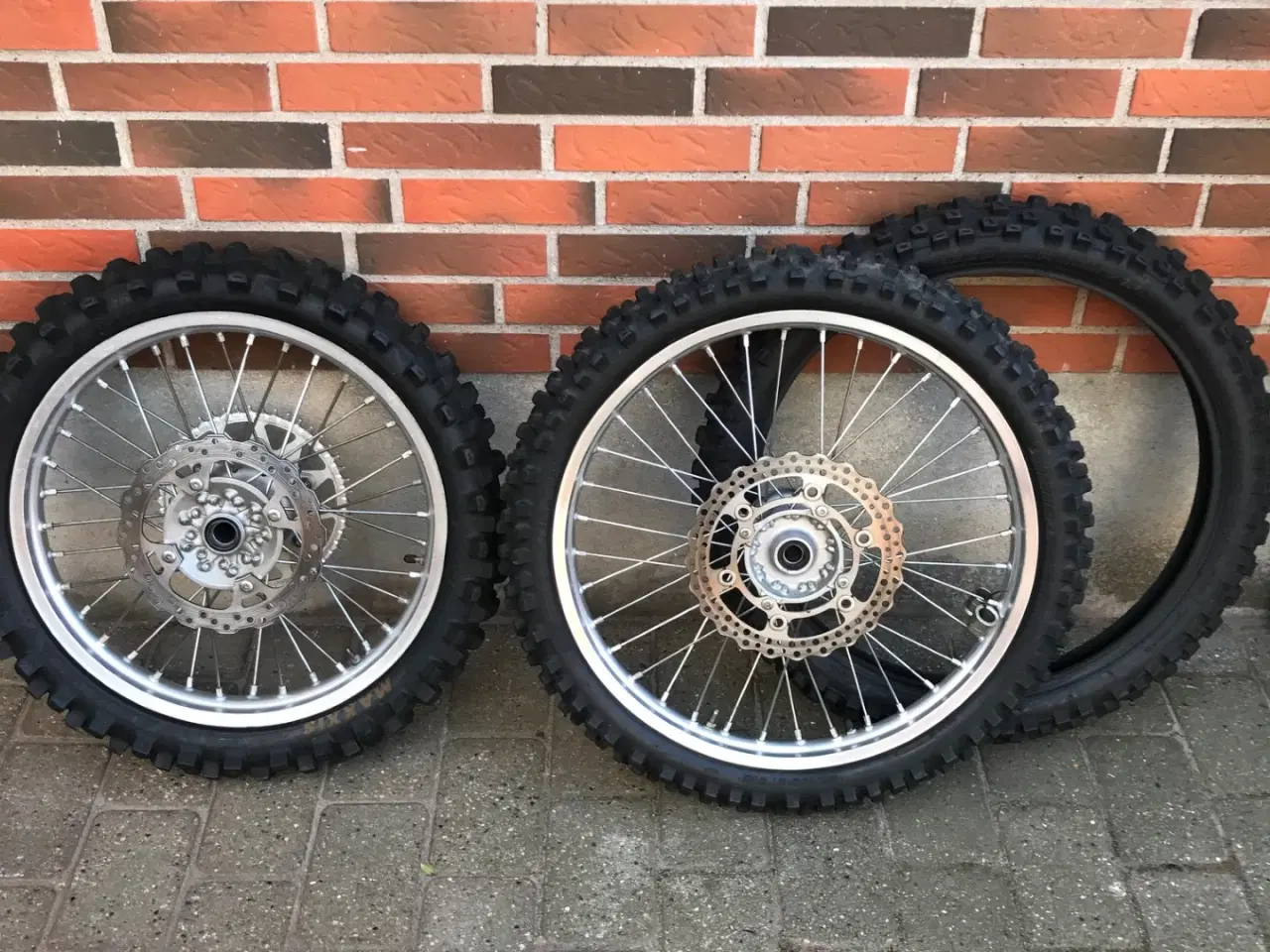 Billede 1 - kawasaki hjul ,cross