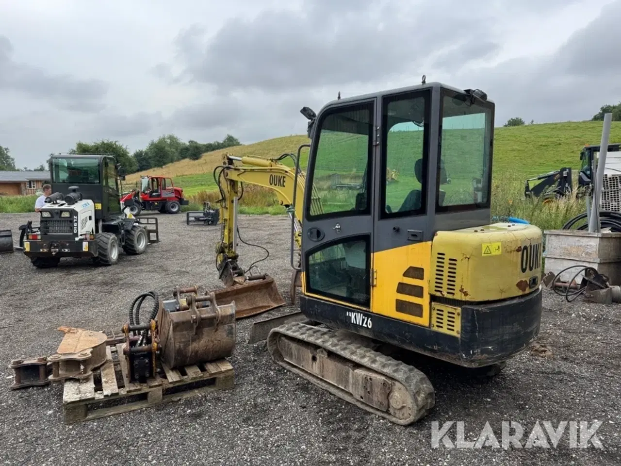 Billede 4 - Gravemaskine Ouke OKW26 2.6T