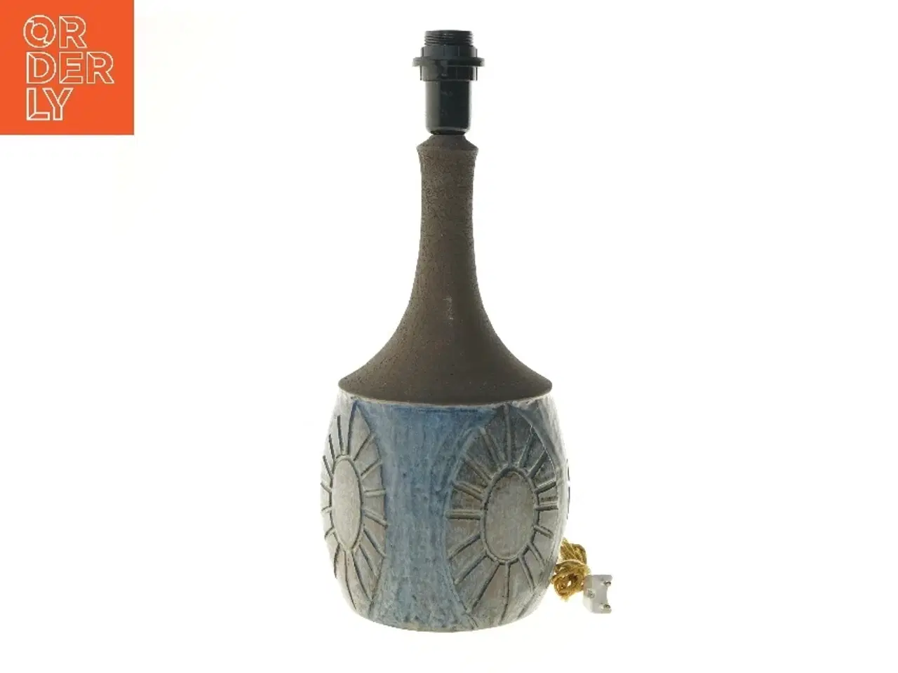 Billede 1 - Retro keramik bordlampe (str. 47x20 cm)