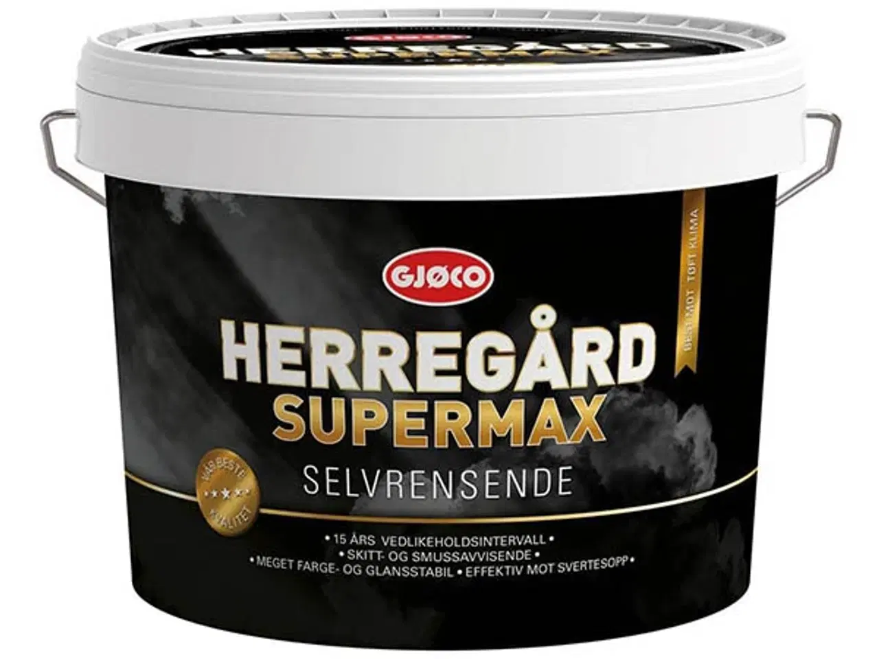 Billede 1 - Udendørs træmaling, 9 liter, jerngrå.