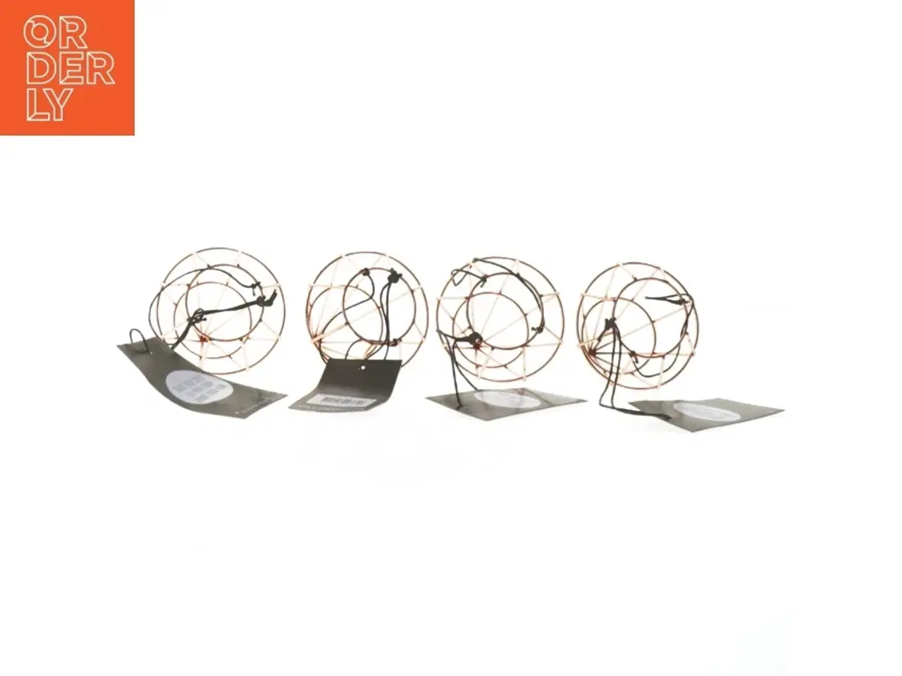 Billede 2 - Bloomingville lysestager, 4 styk fra Bloomingville (str. 12 cm. 4 styk)