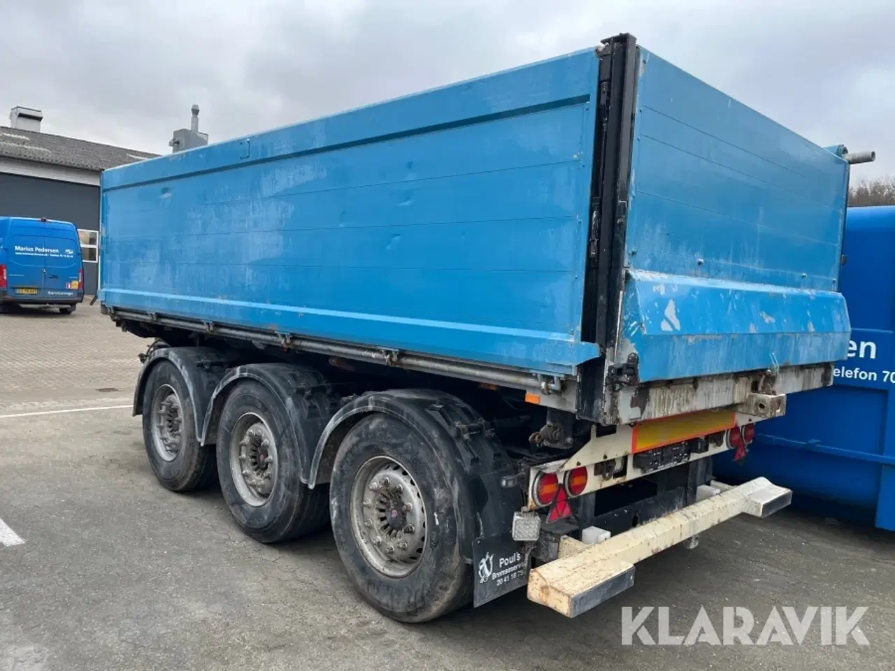 Billede 4 - 3 akslet tipkærre Kel-Berg T790K 4550