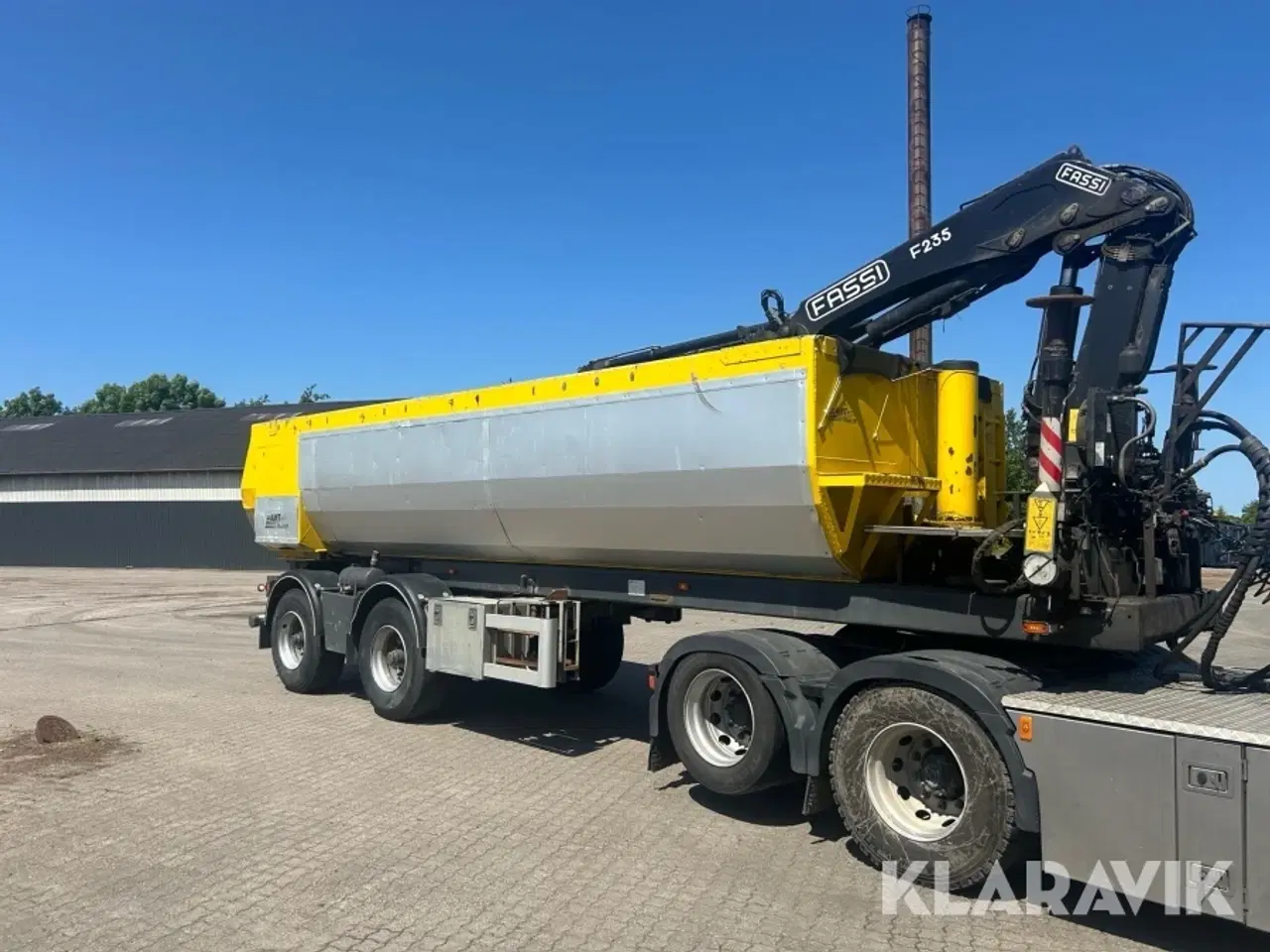 Billede 4 - Tiptrailer AMT trailer 2086 krantrailer