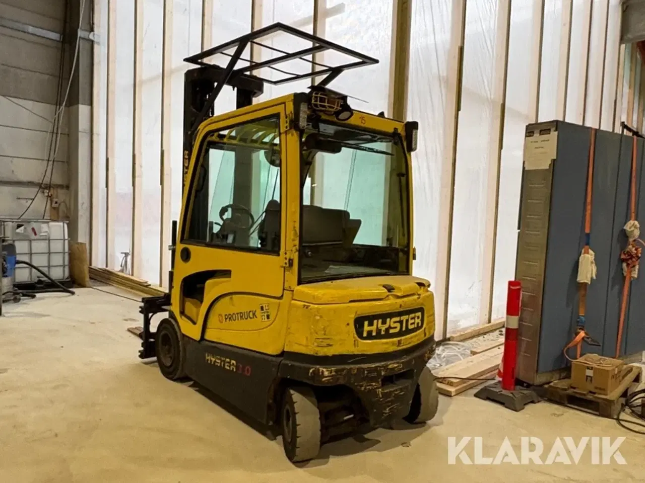 Billede 6 - Truck Hyster J3,0XN 4 gaffels aggregat