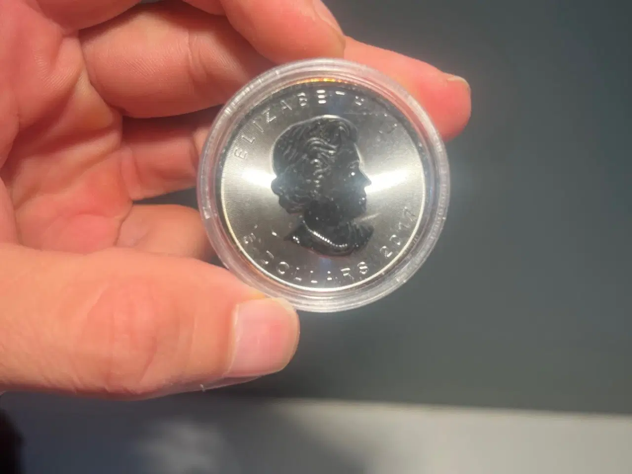 Billede 3 - Sølv mønt, Canada 5 dollar