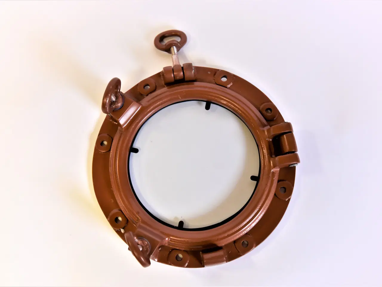 Billede 1 - Koøje med glas 25 cm i diameter Til salg