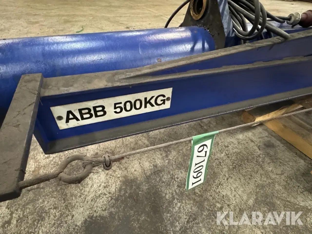 Billede 11 - Svingkran ABB 500 KG