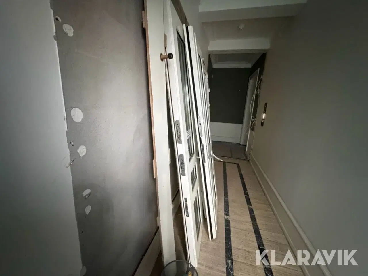 Billede 3 - Sikkerhedsdør / franskdør med karm