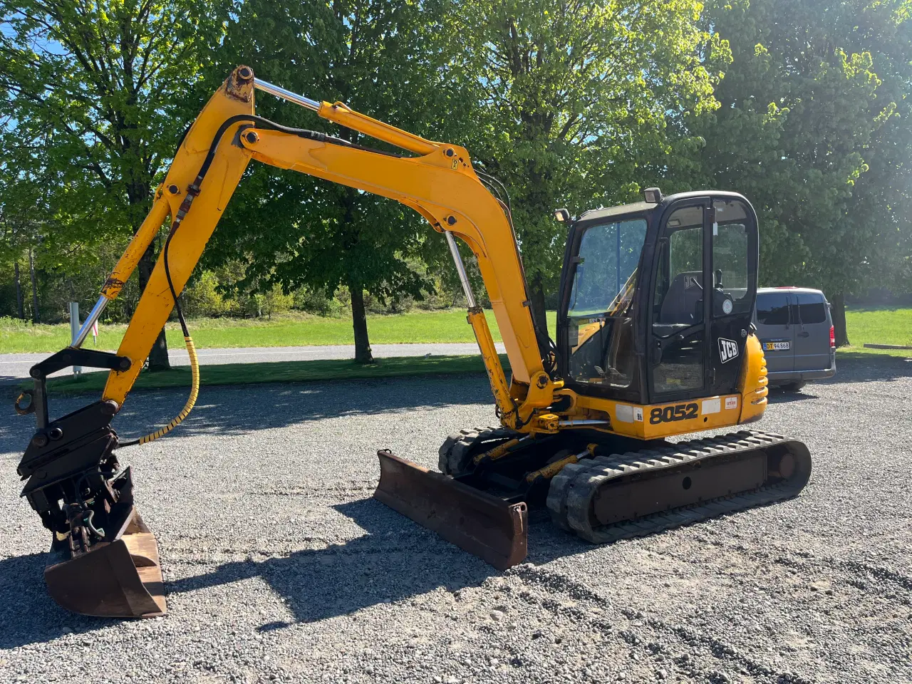 Billede 3 - Minigravemaskine JCB 8052
