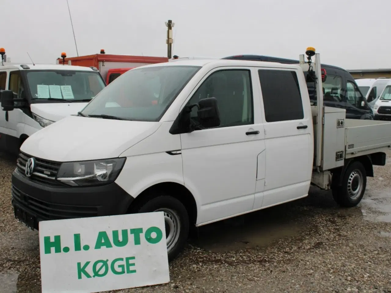 Billede 1 - VW Transporter 2,0 TDi 150 Db.Kab m/lad DSG