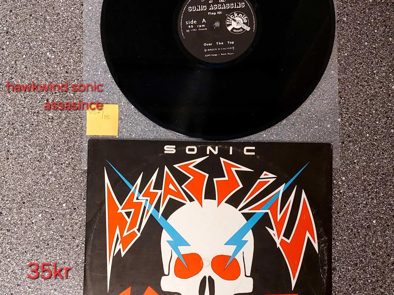 Billede 1 - hawkwind sonic assasin
