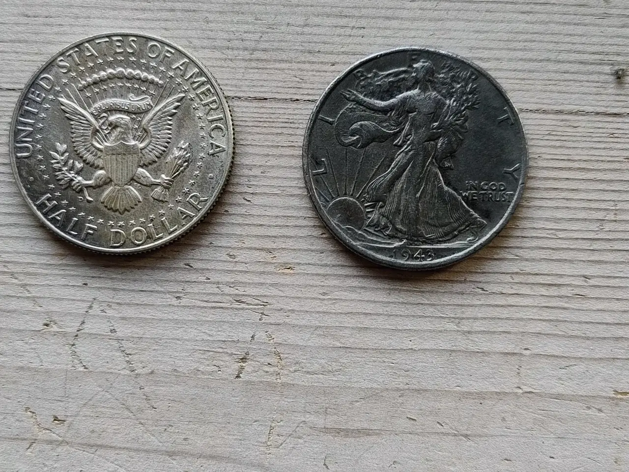 Billede 4 - En lille samling USA mønter 90% sølv