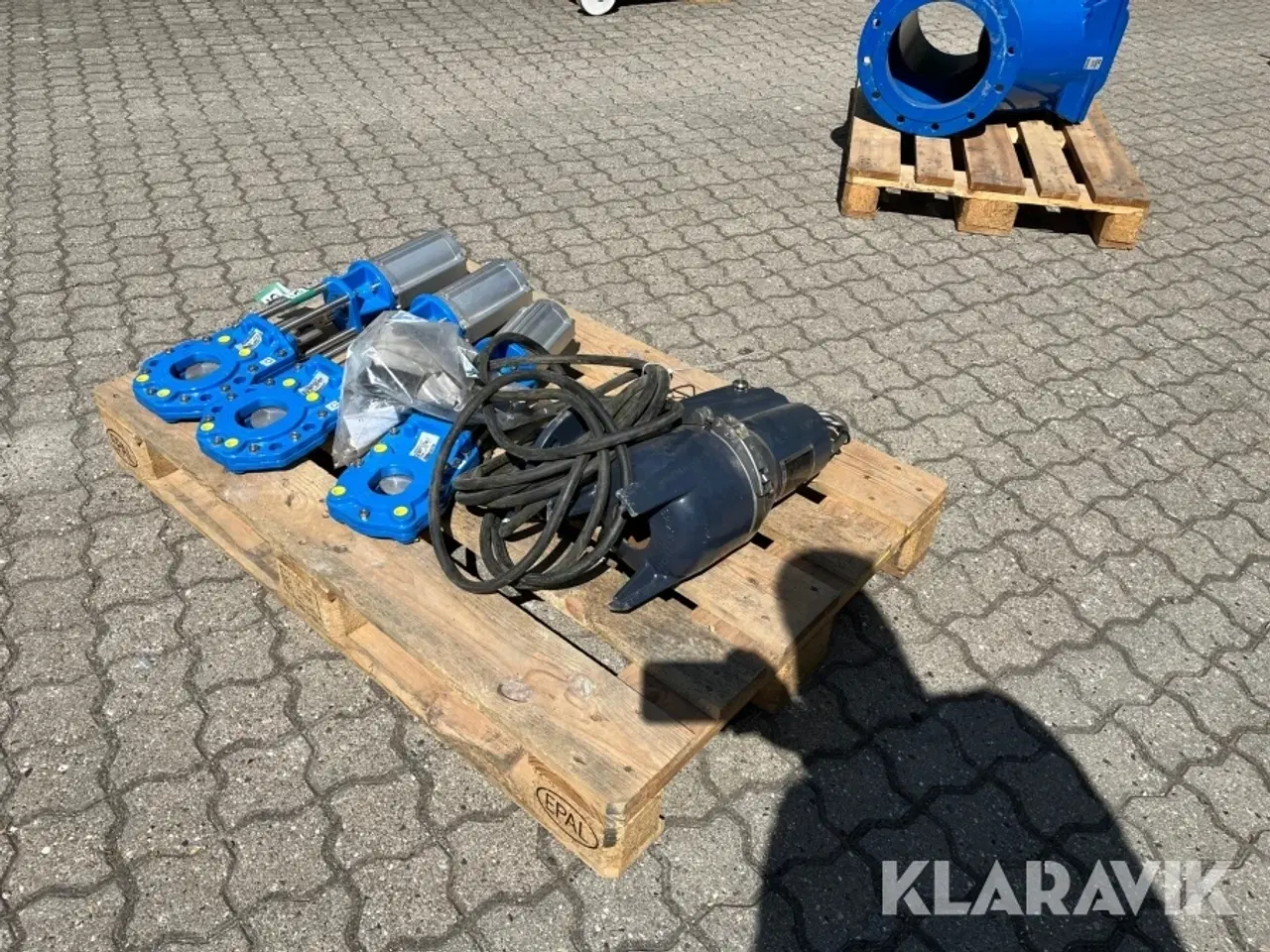 Billede 4 - Grinderpumpe med spadeventiler Grundfos / Erhard GmbH SLV.65.65,09.E.2.50B