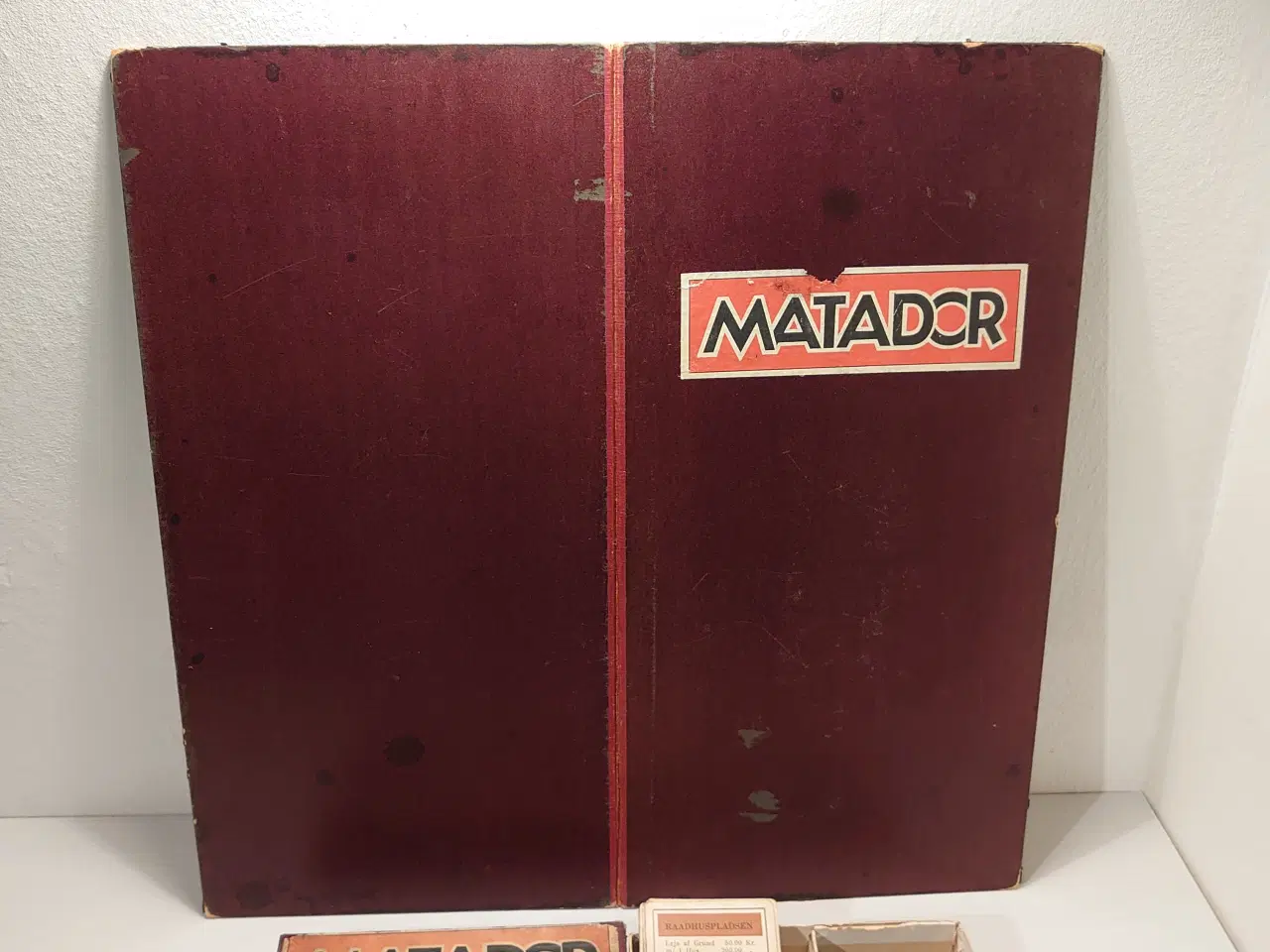 Billede 6 - Matadorspil fra før 1948, komplet m. metalbiler