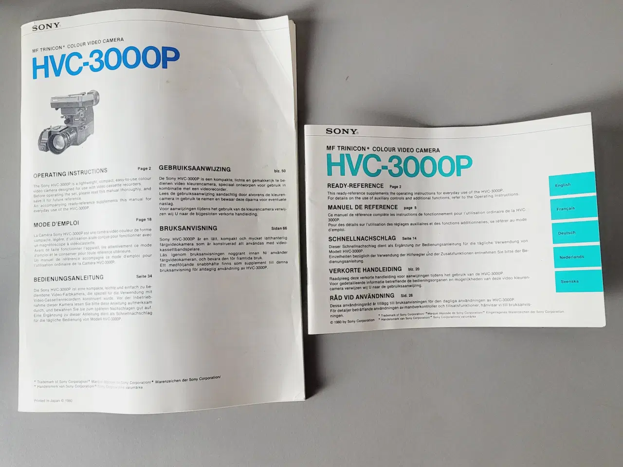 Billede 3 - ⭐️· 📹 Klassisk Sony HVC-3000P Trini Colour Video 