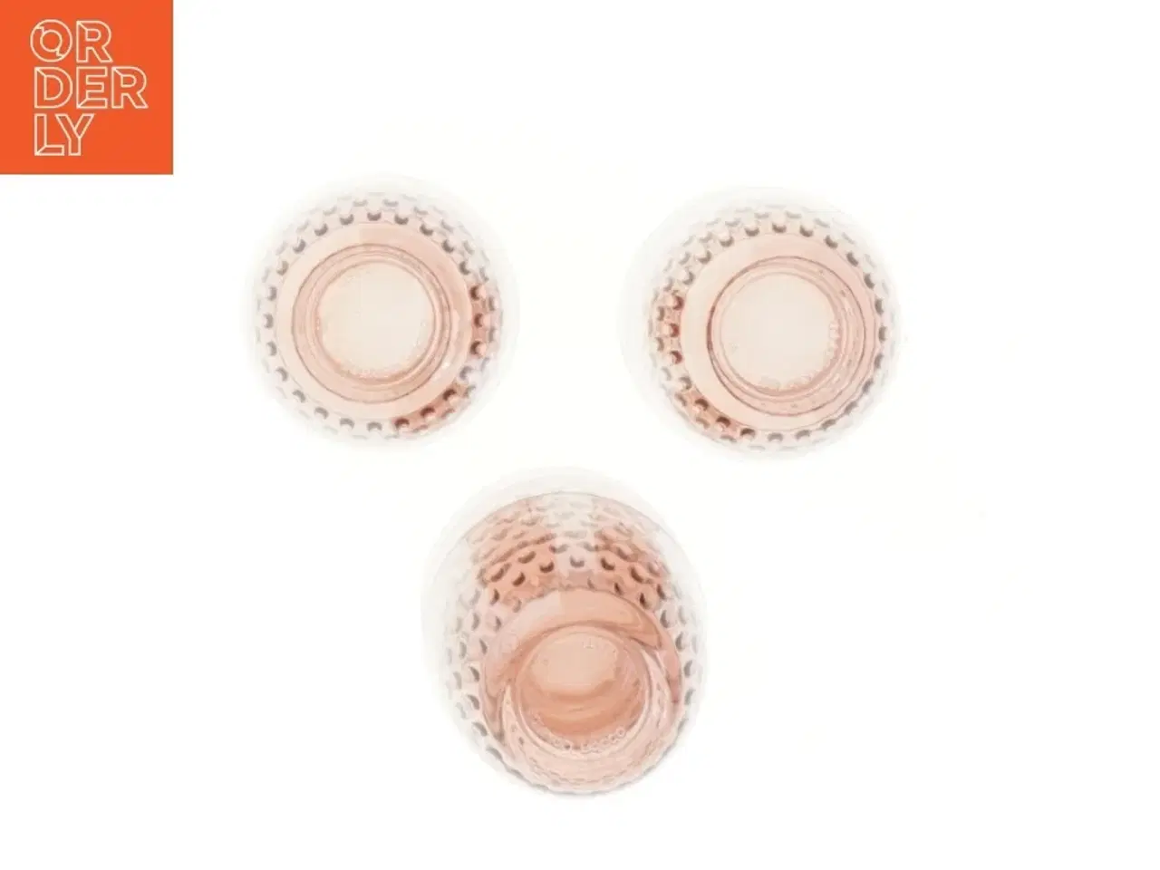 Billede 4 - 7 stk facetslebne drikkeglas (str. 7 stk Ø 8,5 cm længde 8,5 cm)