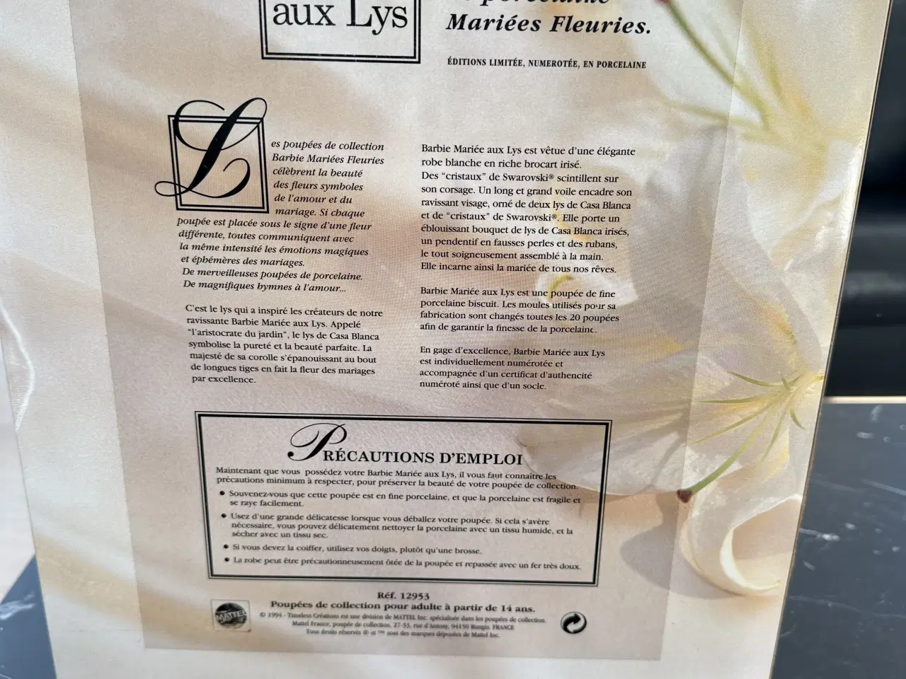 Billede 7 - Barbie Limited Edition Brud