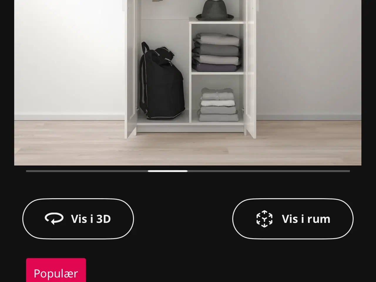 Billede 7 - 2 Brimnes skabe fra IKEA i god stand