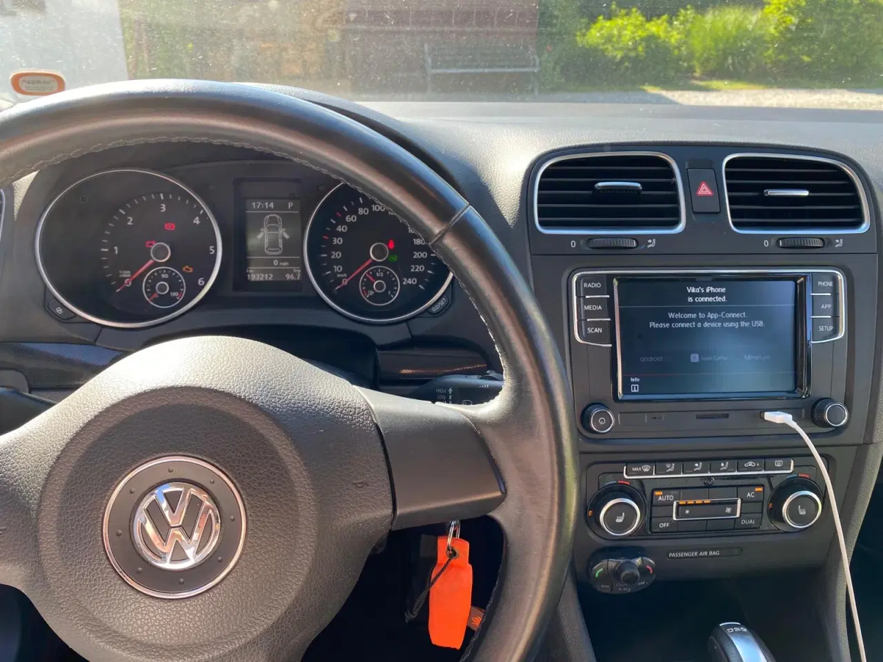 Billede 13 - VW Golf 1.6 TDI Auto, 2012, 197.000 km, Grå